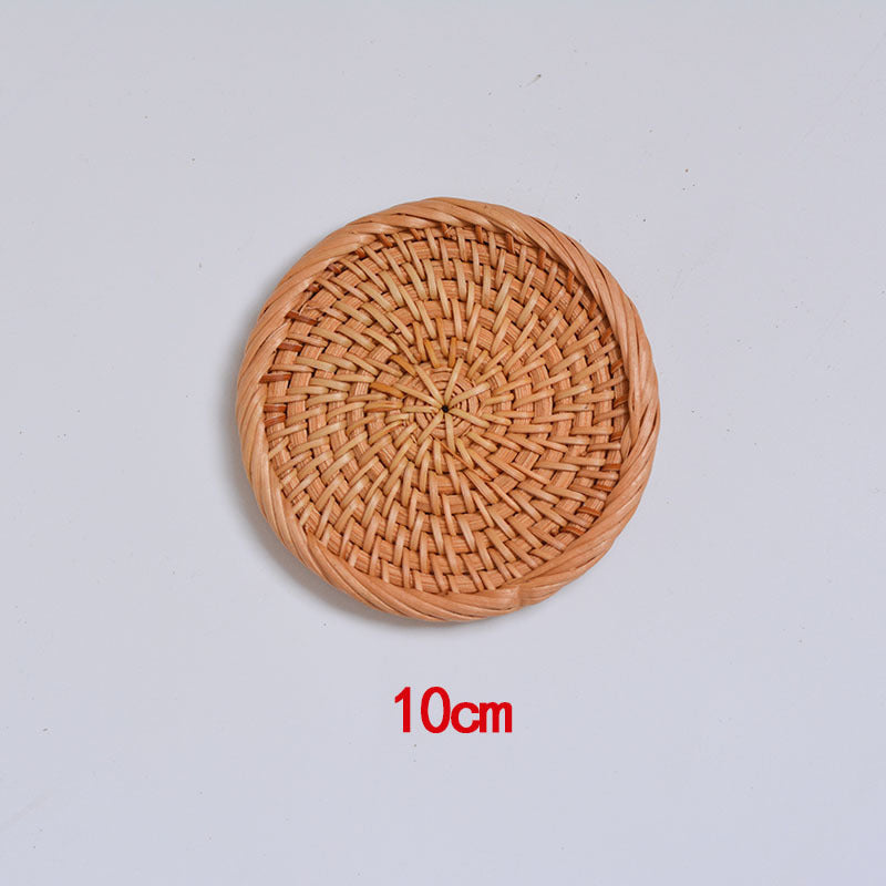 Rattan Meal Tabletop Woven Coaster