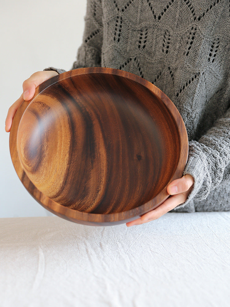 Natural Wooden Bowl Set